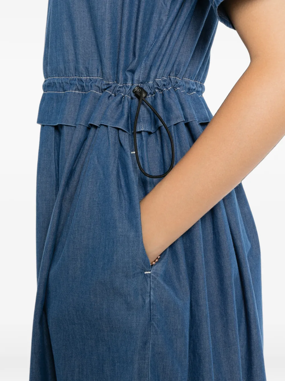 SPORT b. by agnès b. Chambray jurk Blauw