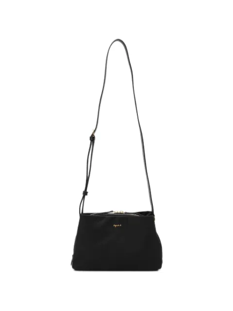 agnès b. logo-plaque shoulder bag