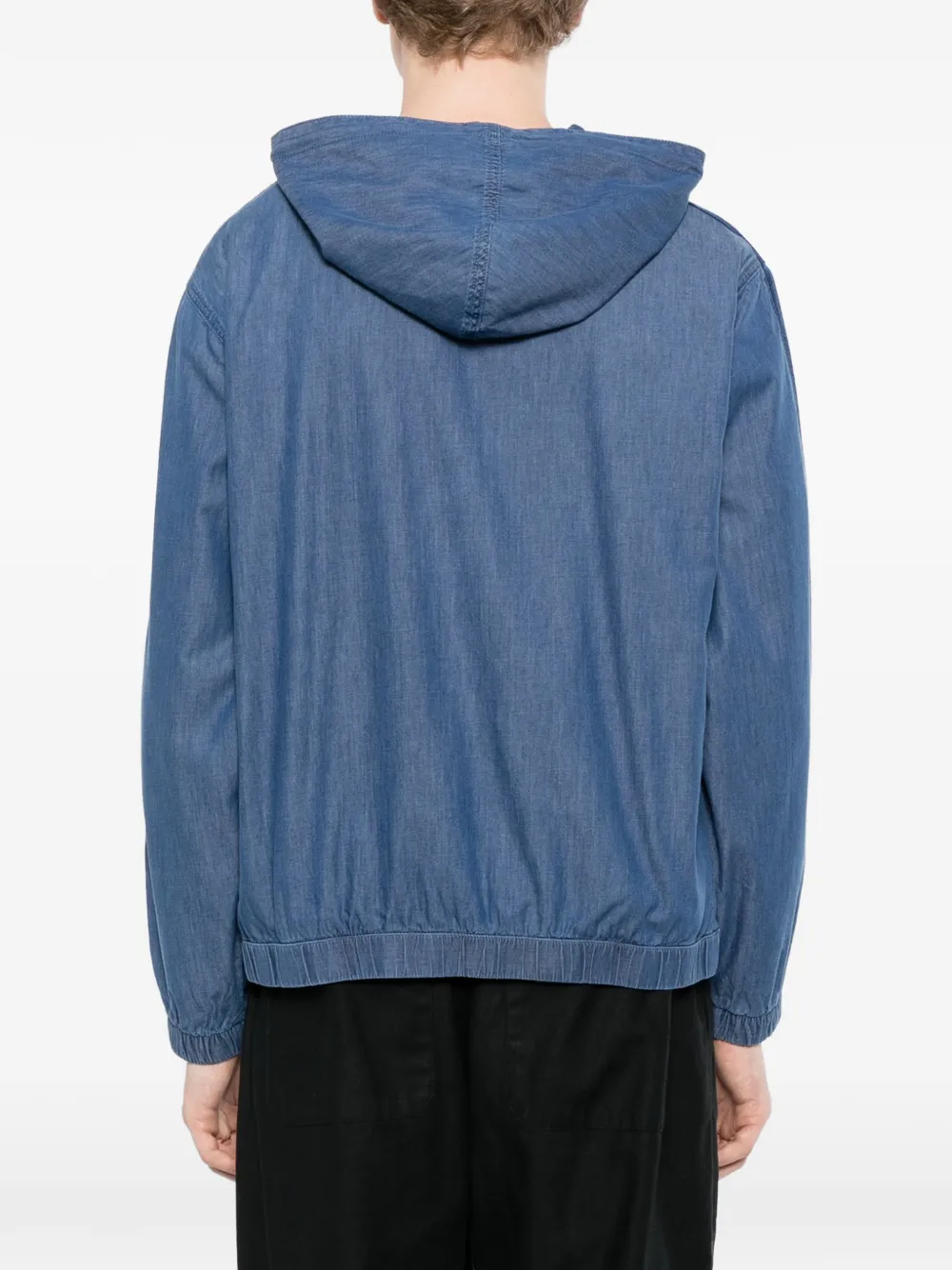 SPORT b. by agnès b. Jack met capuchon Blauw