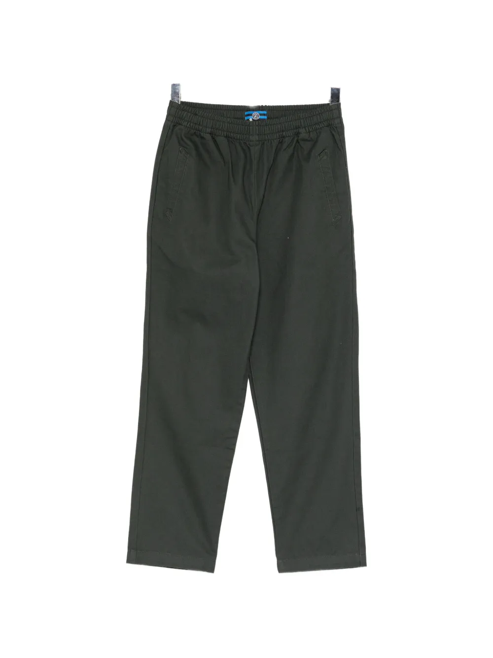 Sport B. By Agnès B. Elasticated Cotton Trousers In Grün