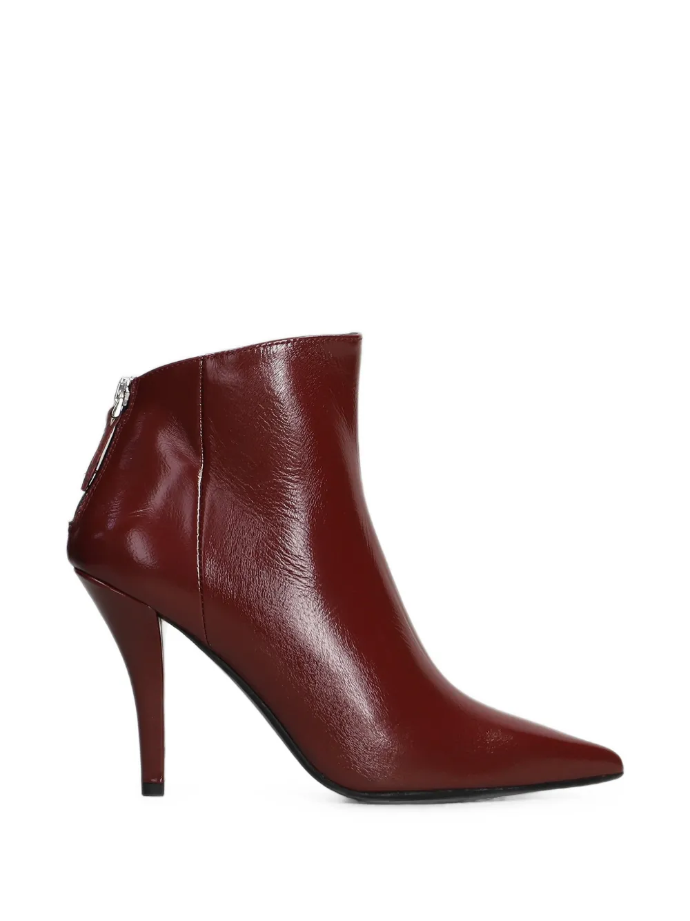 Chantal pointed-toe leather ankle boots