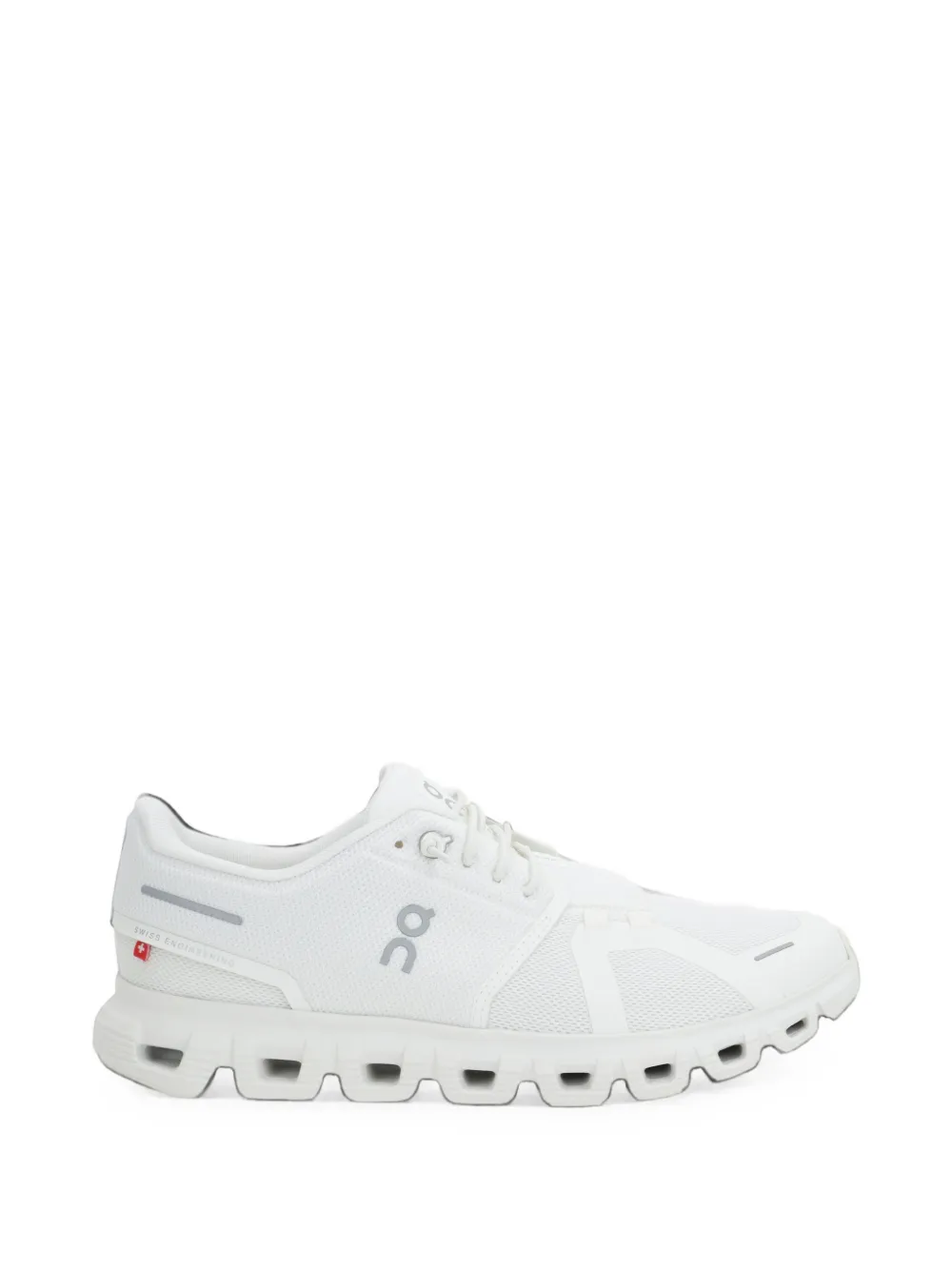 On Cloud 6 mesh sneakers Wit