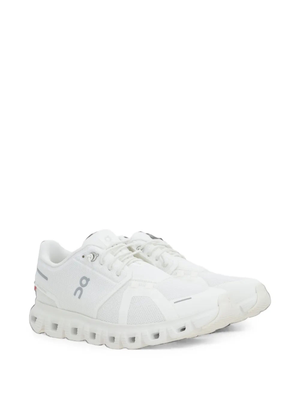 On Cloud 6 mesh sneakers Wit
