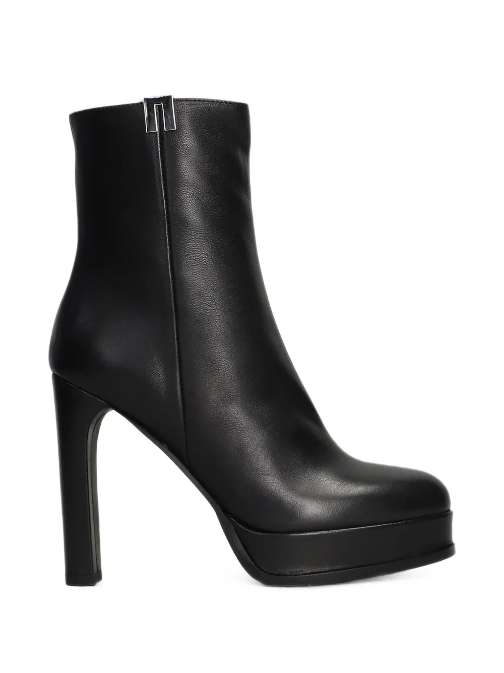 Chantal platform leather boots · 40