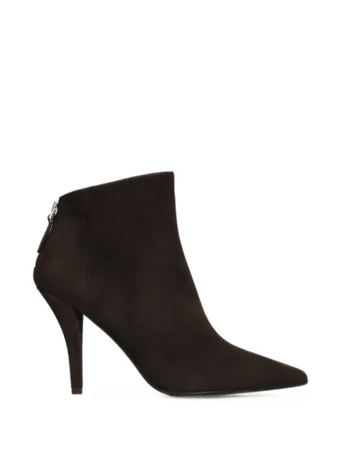 Chantal pointed-toe suede ankle boots