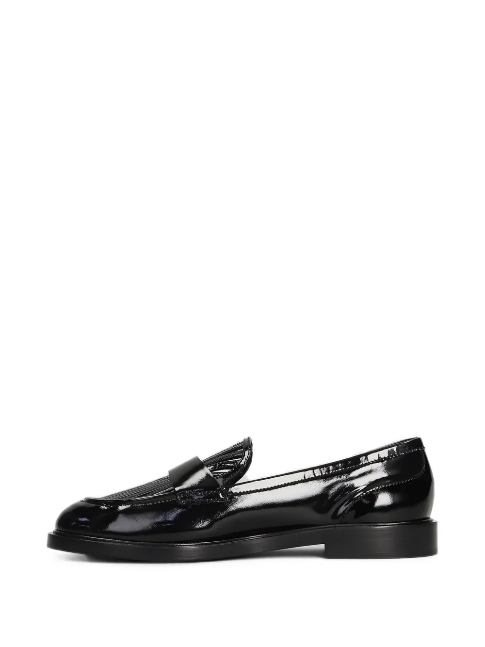 Alevì Riley 20 patent-leather loafers Zwart