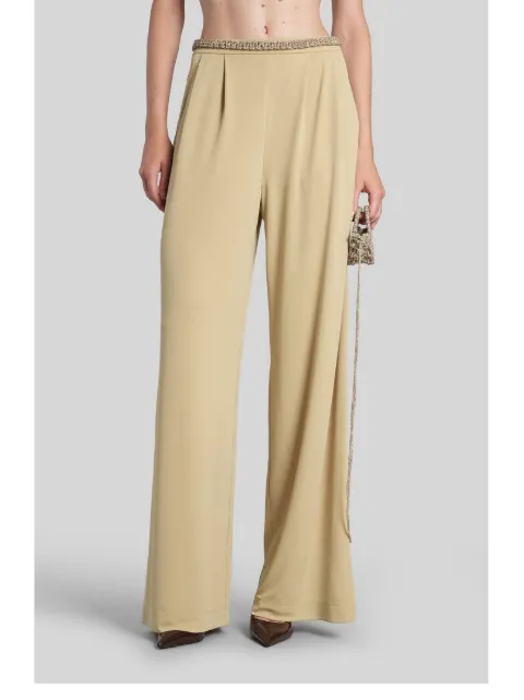 Hibourama Bea pleated wide-leg trousers