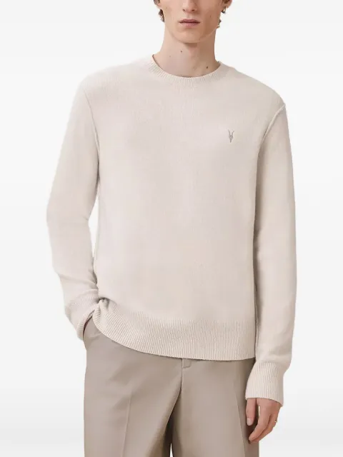 AllSaints Statten wool-blend Ramskull jumper