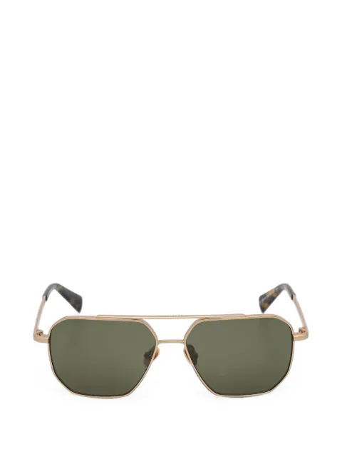 AllSaints geometric-frame sunglasses