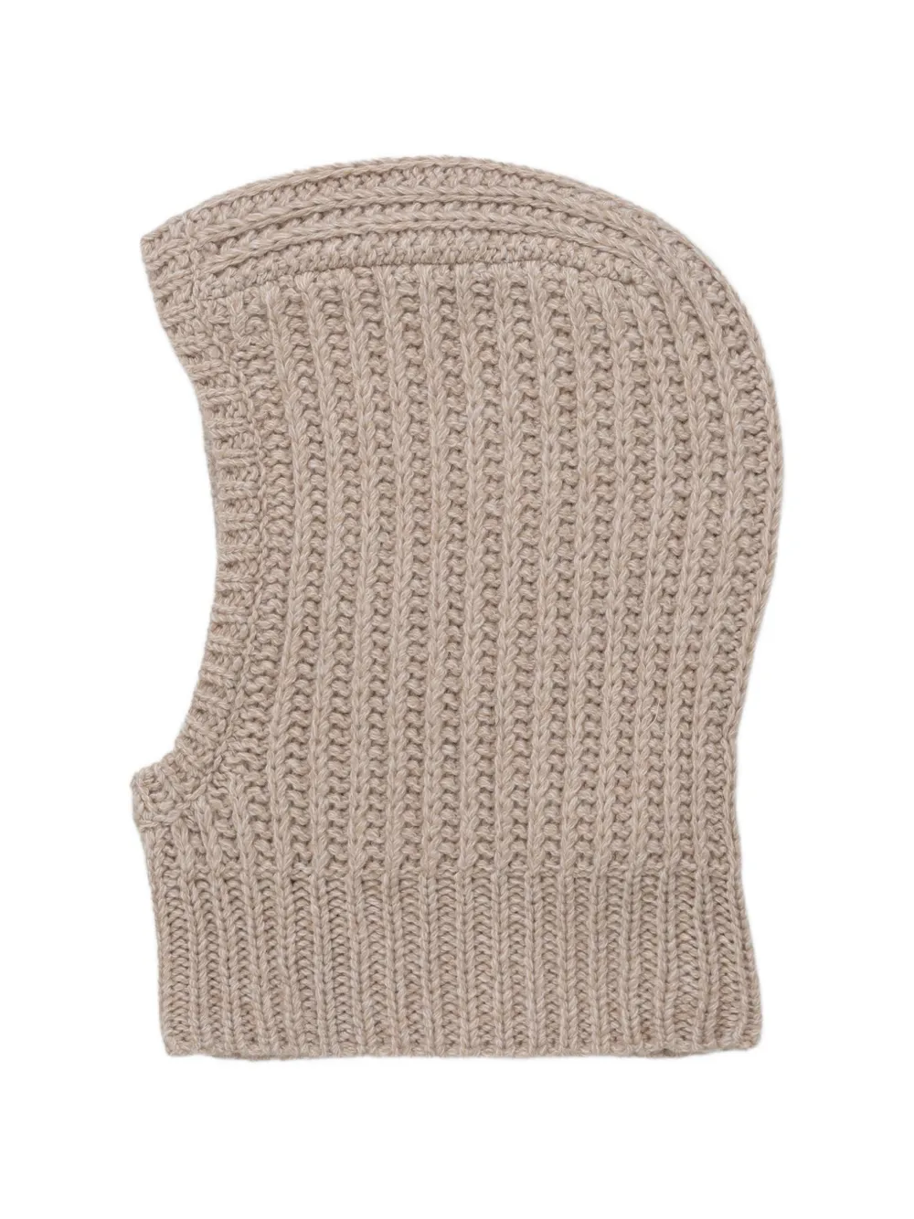 A.P.C. Alix ribbed-knit balaclava - Toni neutri