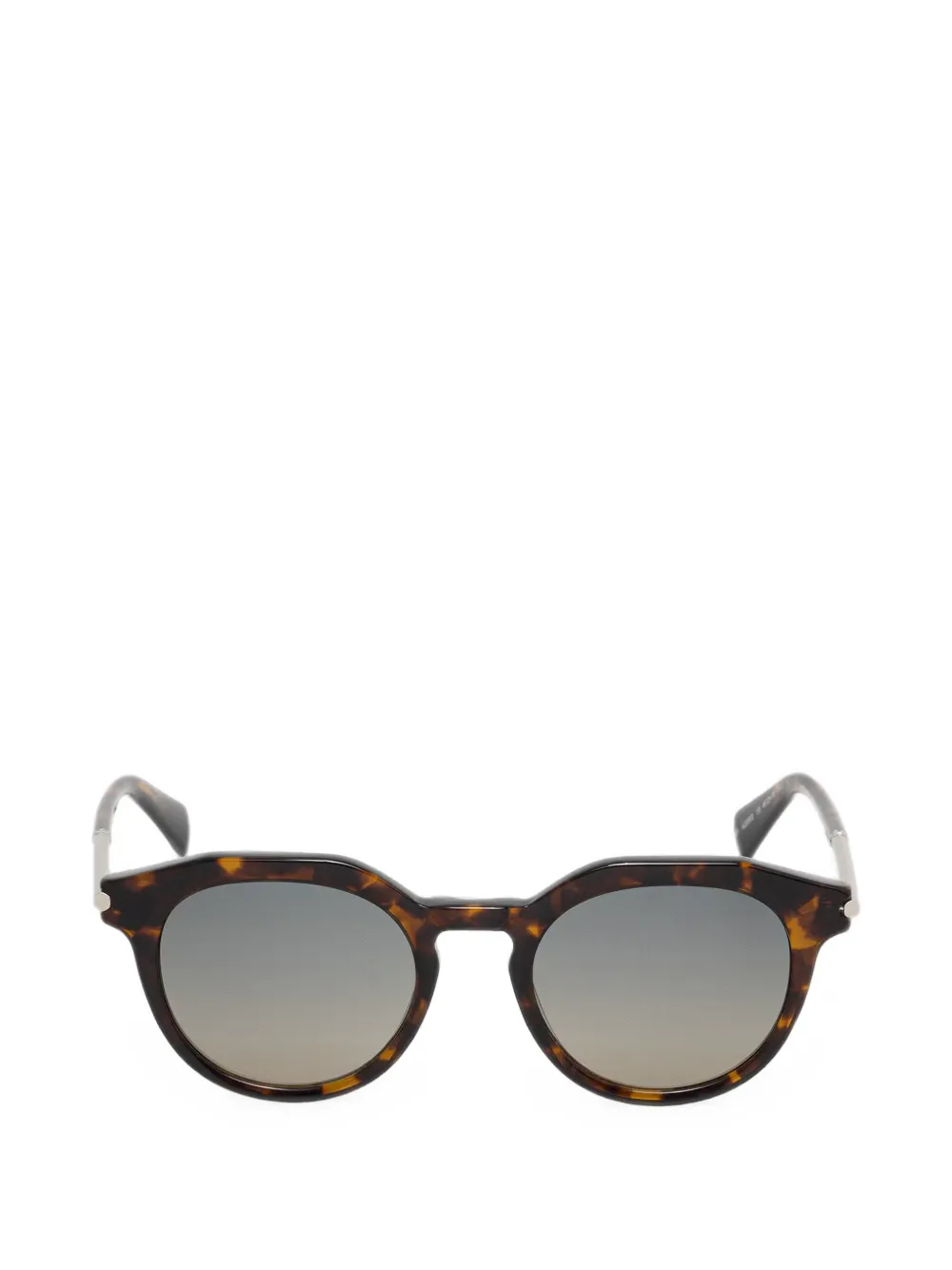 AllSaints Van tortoiseshell-effect geometric-frame sunglasses - Marrone