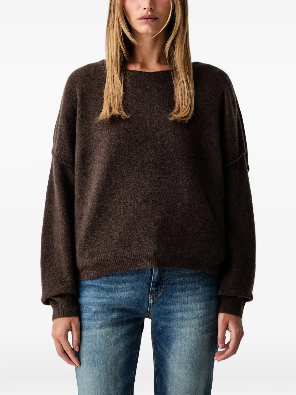 American Vintage Damsville sweater - Marrone