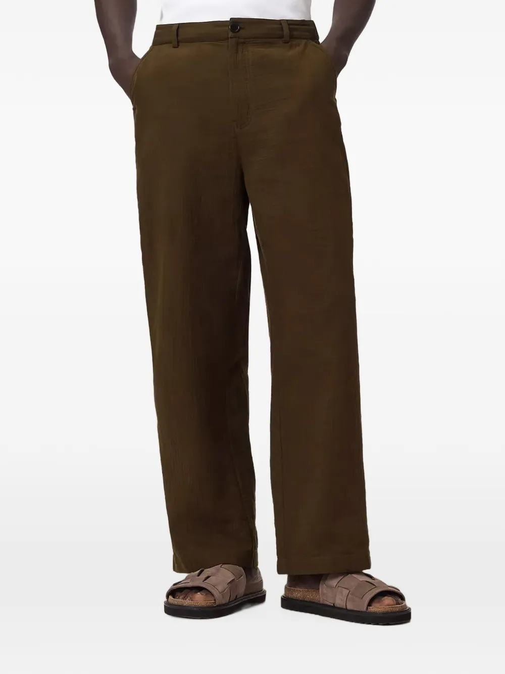 AllSaints Taiko trousers - Marrone