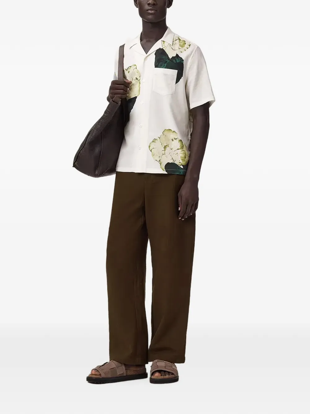 AllSaints Taiko broek Bruin
