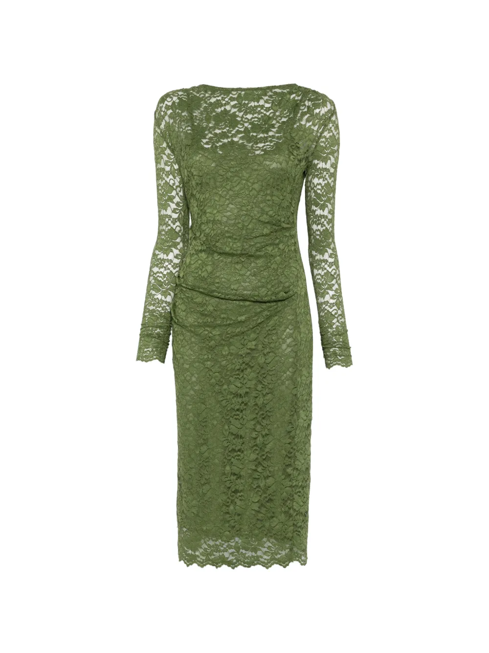 DVF Diane von Furstenberg Darrius long-sleeve midi dress