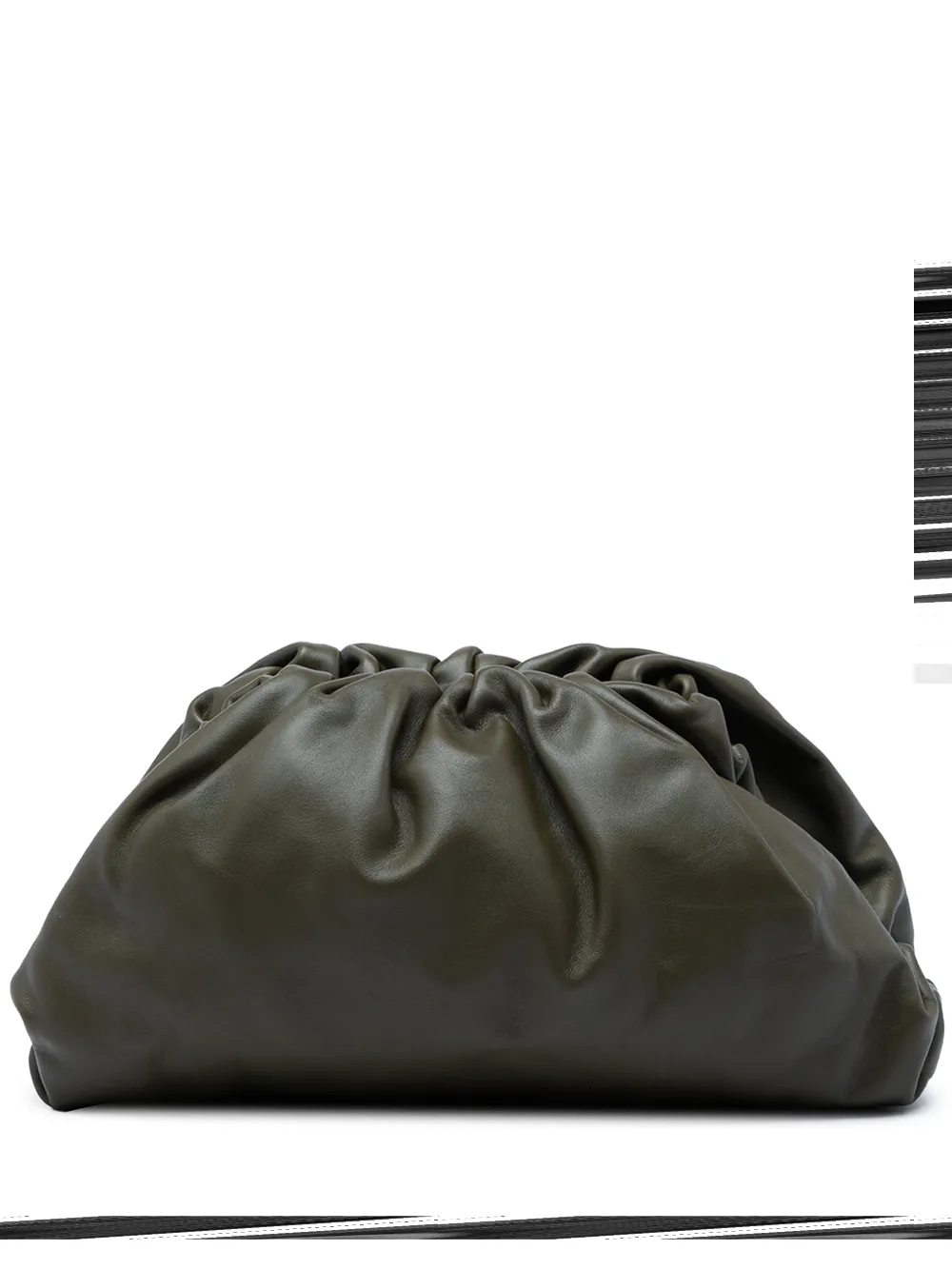 Bottega Veneta Pre-Owned 2012-2026 Lambskin The Pouch clutch bag - Braun