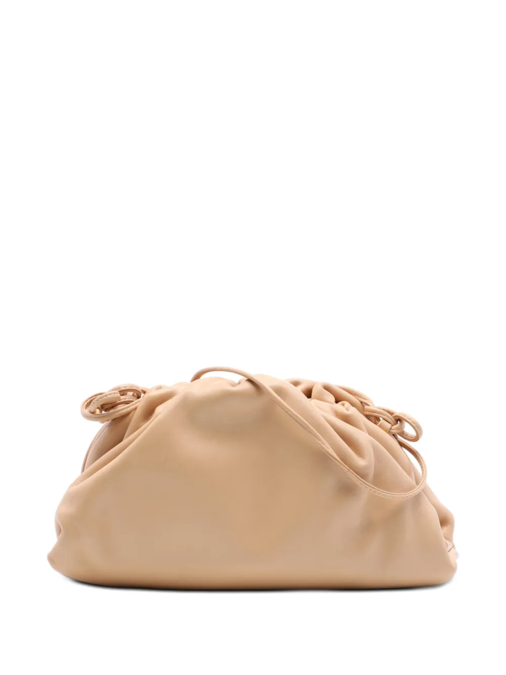 Bottega Veneta Pre-Owned 2012-2026 Lambskin The Mini Pouch crossbody bag - Marrone