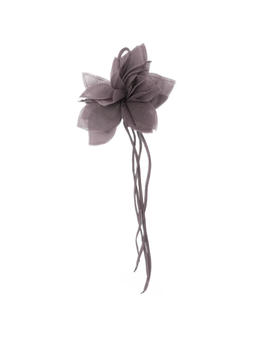 Antonelli Victoria floral-applique trailing brooch - Violett