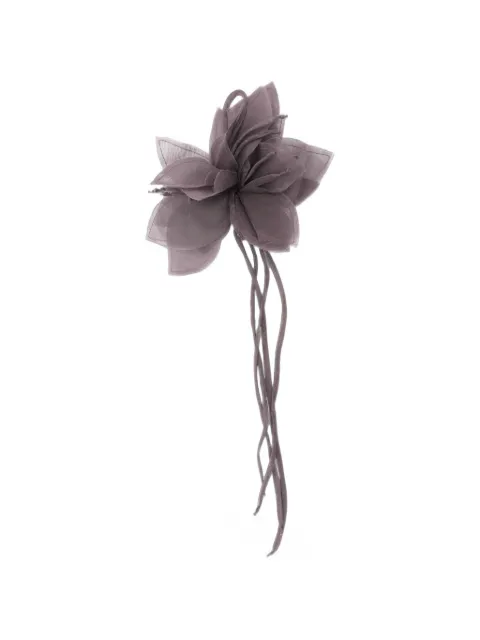 Antonelli Victoria floral-applique trailing brooch