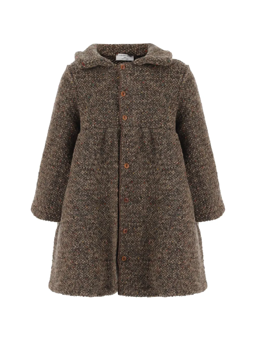 1+ In The Family Cappotto con bottoni - Marrone
