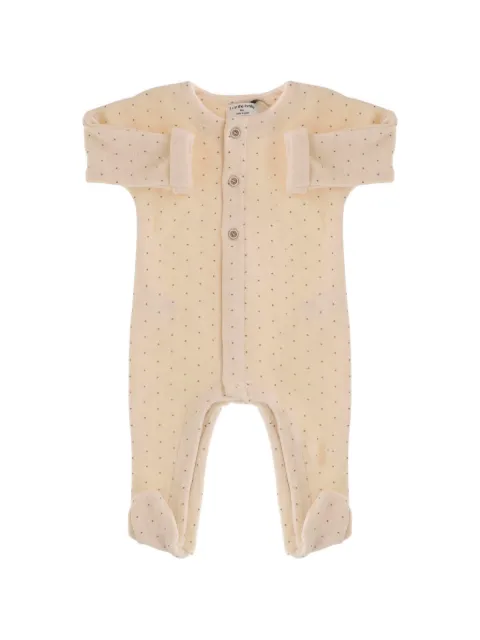 1+ In The Family star-print button-up pajamas