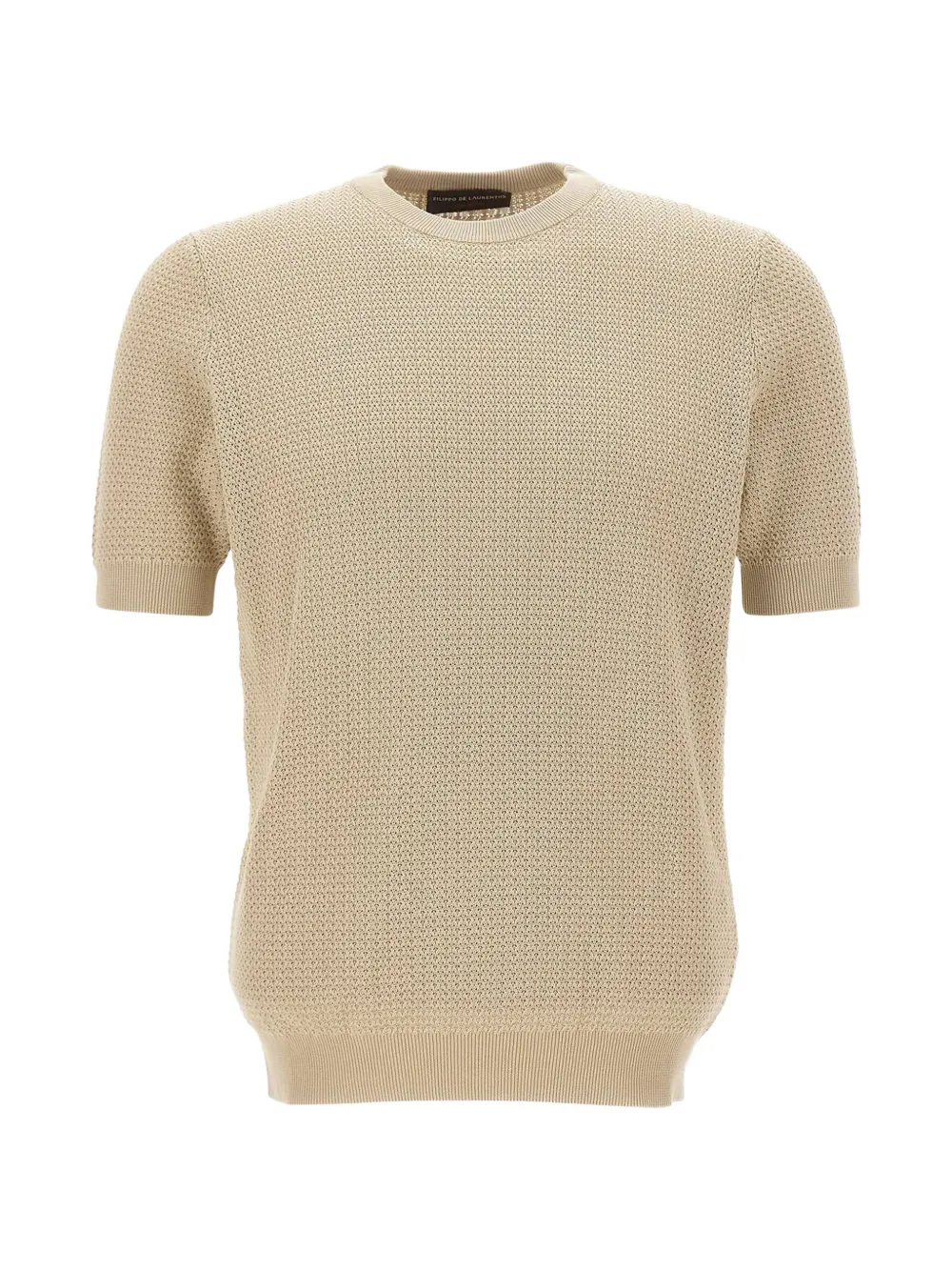Filippo De Laurentiis Pullover mit gewebtem Muster - Nude