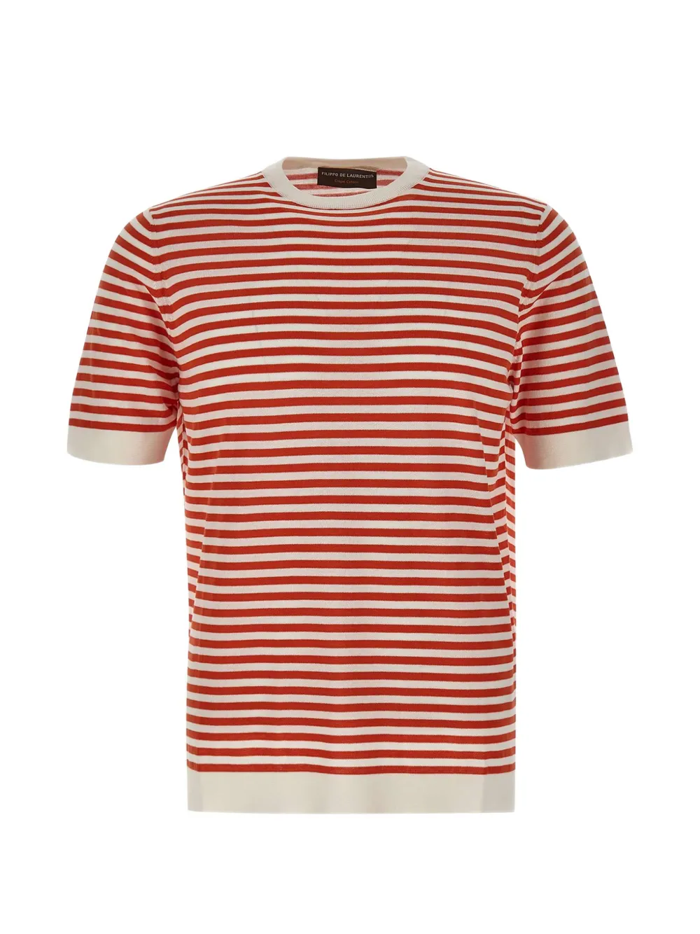 Filippo De Laurentiis striped short-sleeve T-shirt