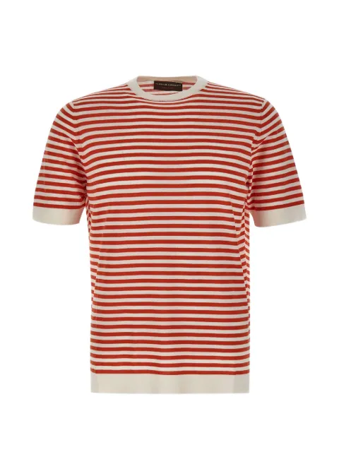 Filippo De Laurentiis playera manga corta con rayas estampadas