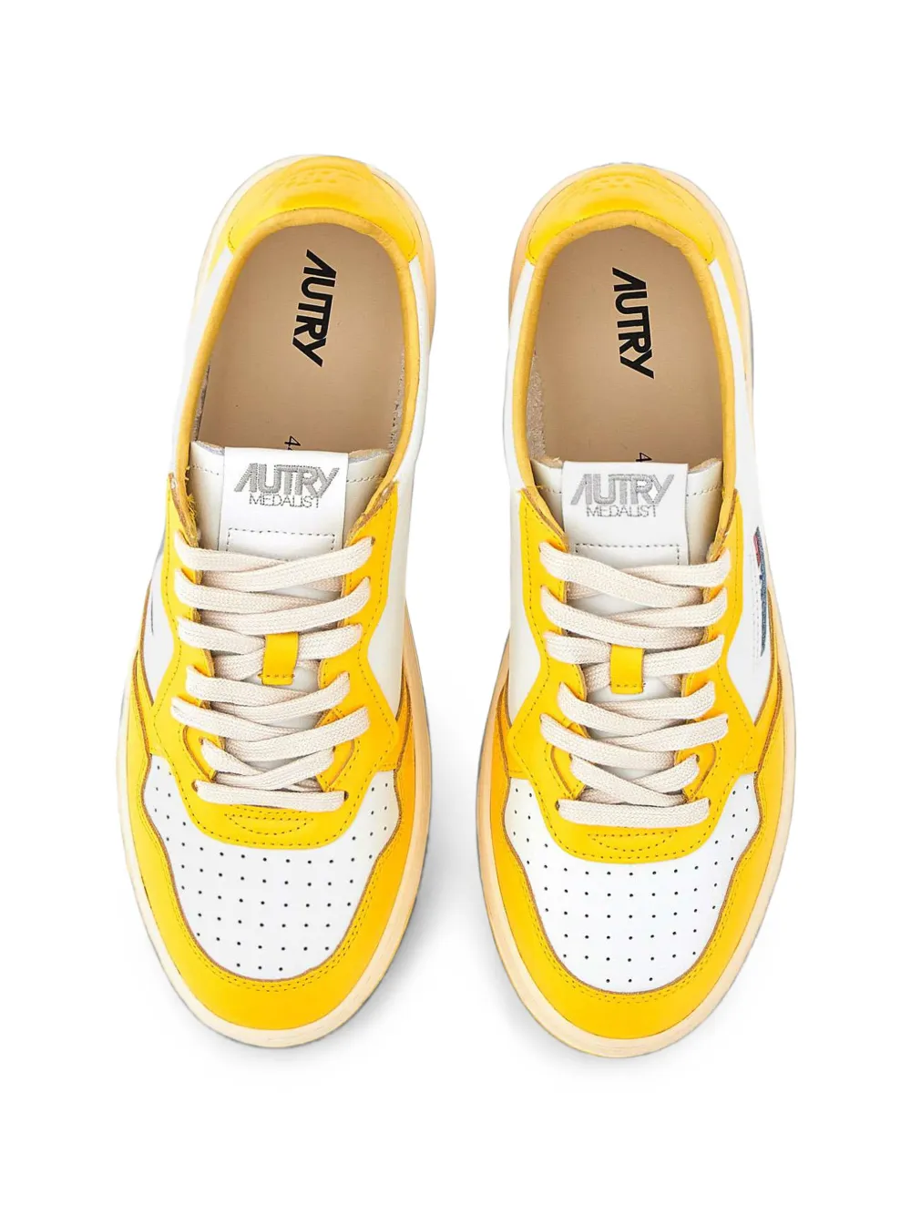 Autry Medalist Low sneakers Geel