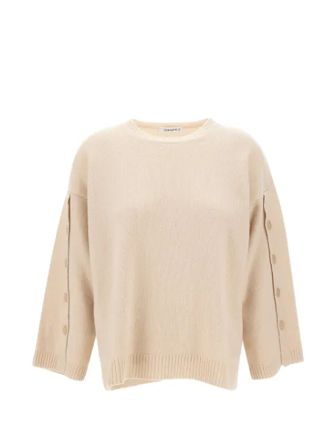 Kangra button-sleeve sweater