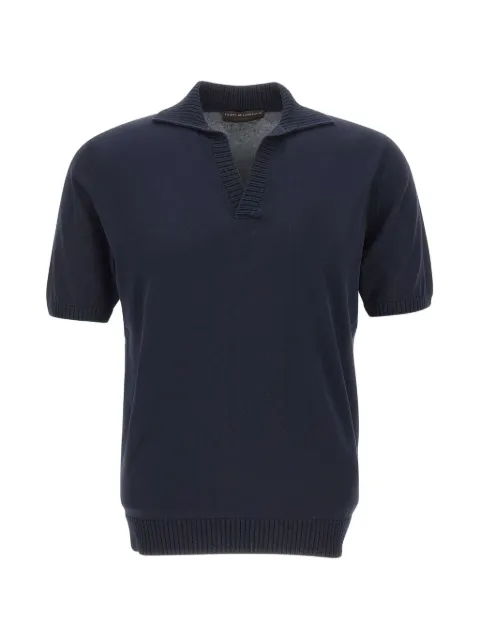 Filippo De Laurentiis Skipper ribbed-trim top