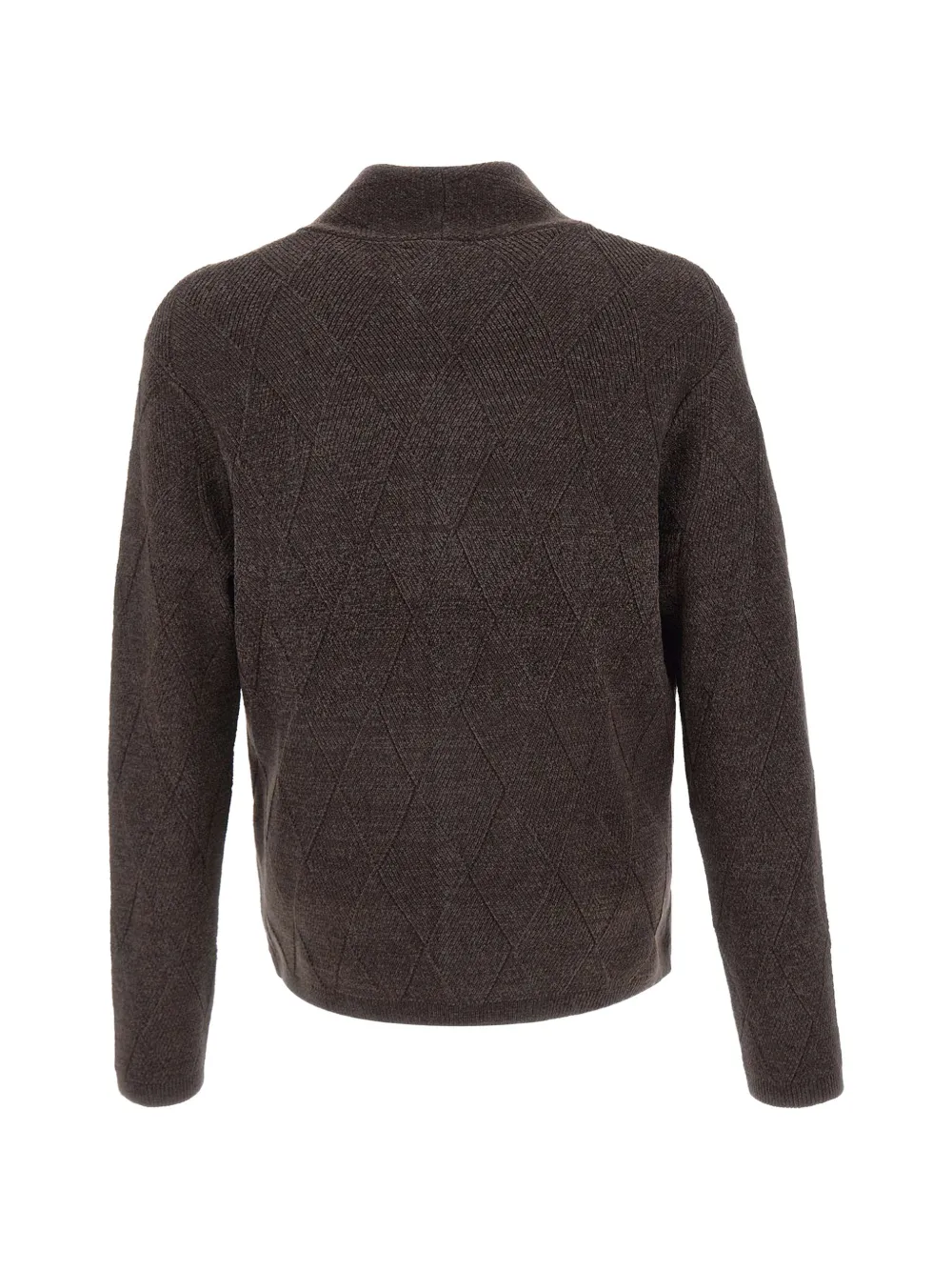 Emporio Armani Vest met textuur Bruin