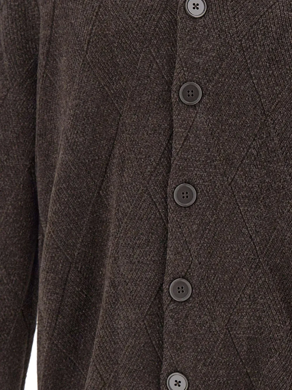 Emporio Armani Vest met textuur Bruin