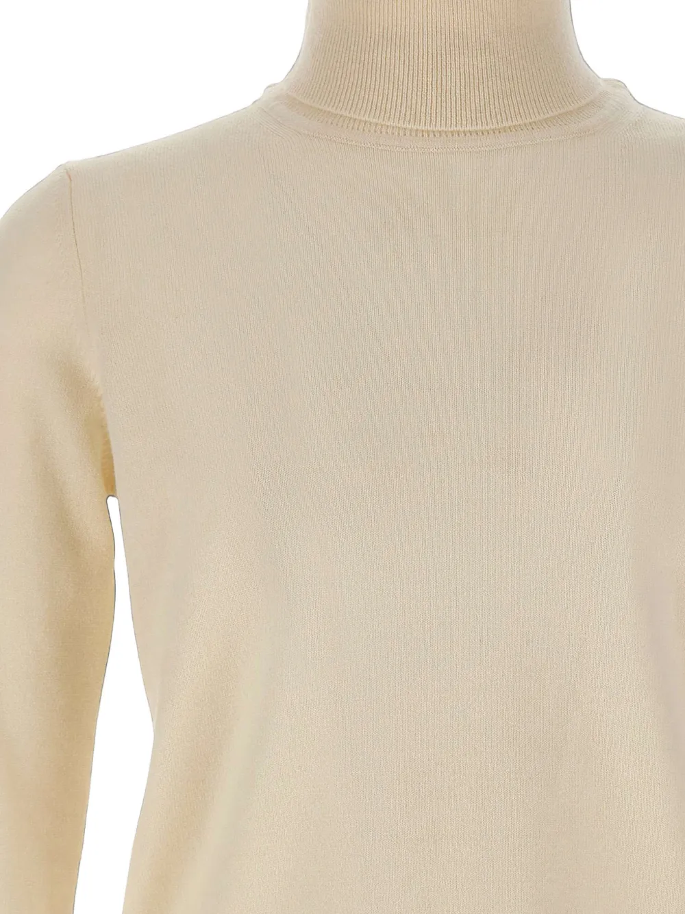 Kangra Gebreide coltrui Beige