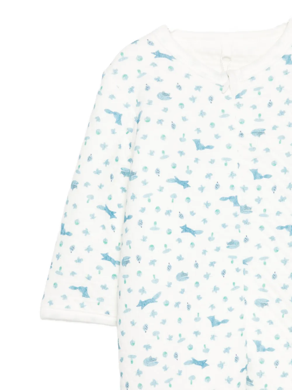 Petit Bateau Pyjama met grafische print Wit