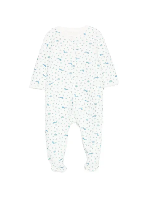 Petit Bateau graphic-print long-sleeve pajama