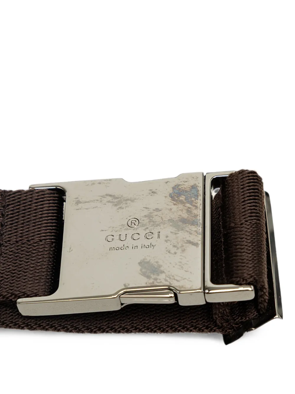 Gucci Pre-Owned 2000-2015 GG Canvas Double Pocket heuptas Beige