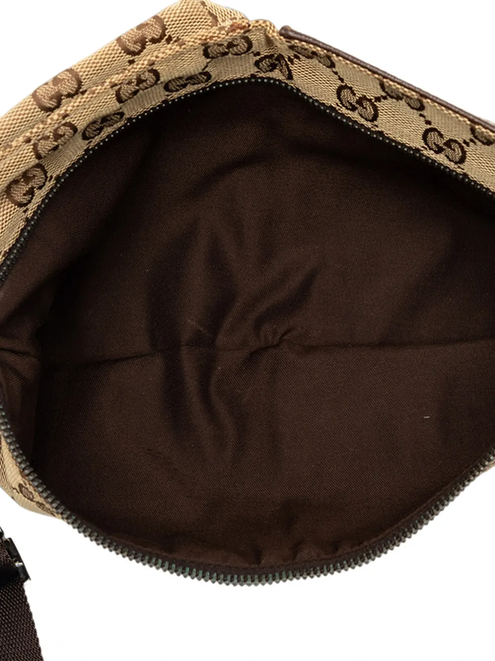 Gucci Pre-Owned 2000-2015 GG Canvas Double Pocket heuptas Beige