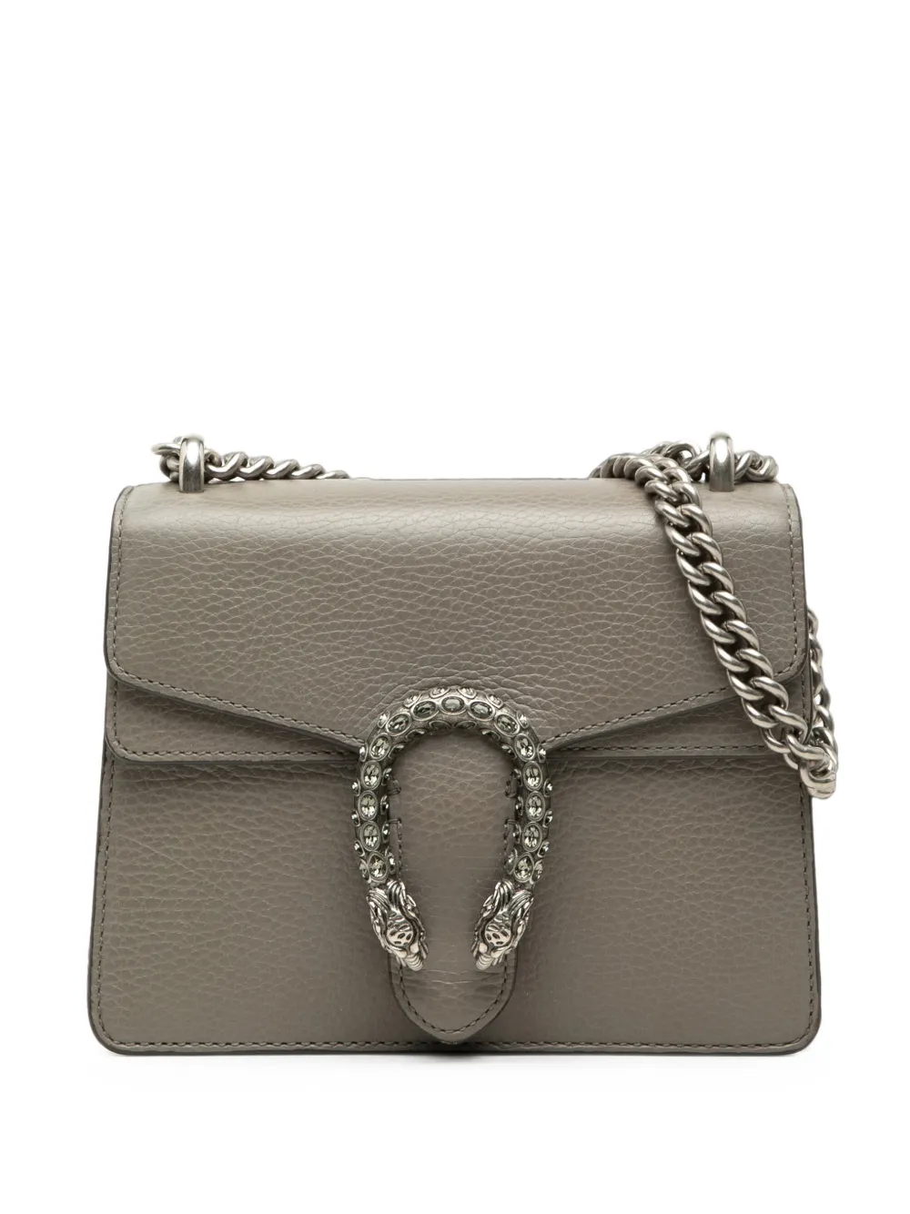 Gucci Pre-Owned 2016-2026 Small Leather Dionysus crossbody bag - Marrone