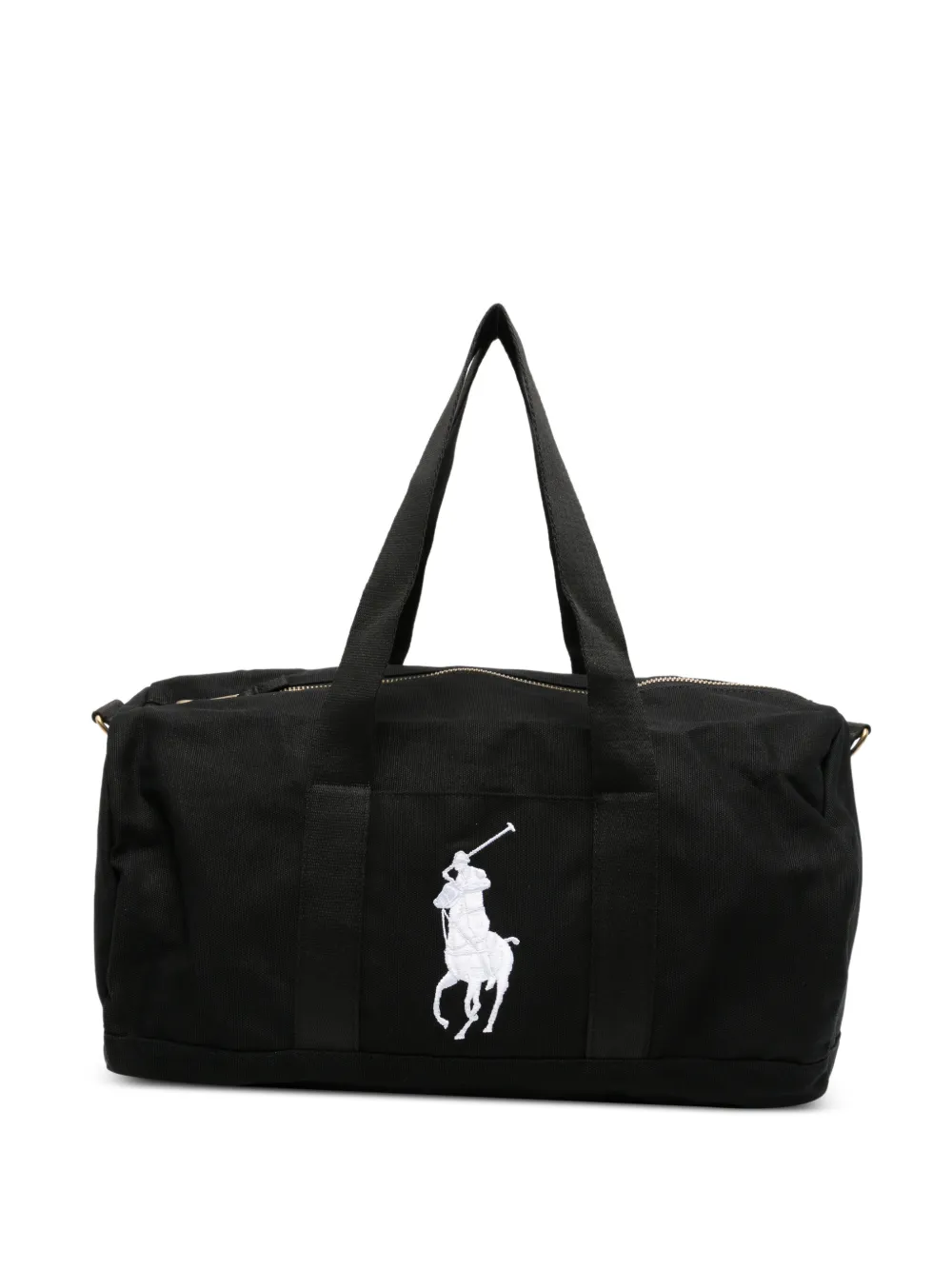 Polo Ralph Lauren Borsone con logo ricamato - Nero