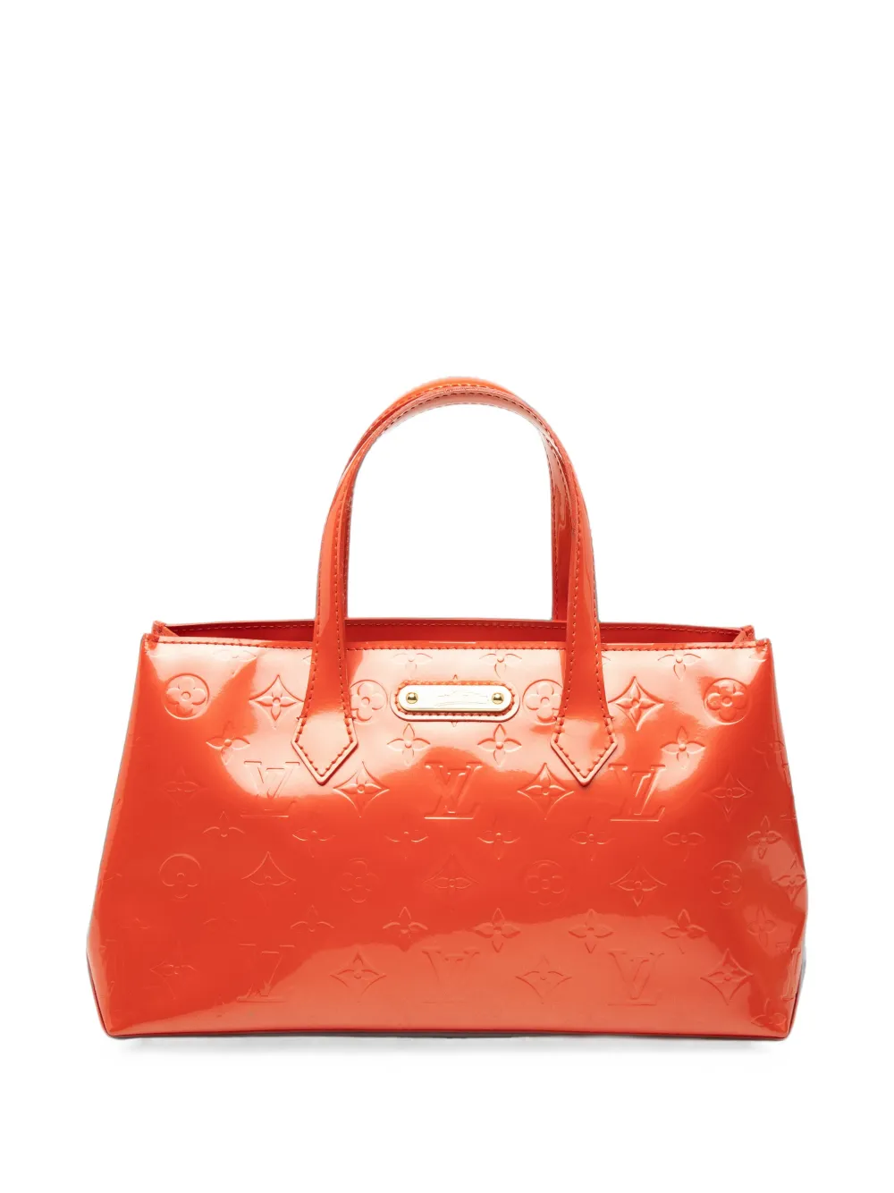 Louis Vuitton Pre-Owned 2008-2015 Monogram Vernis Wilshire PM handbag - Arancione