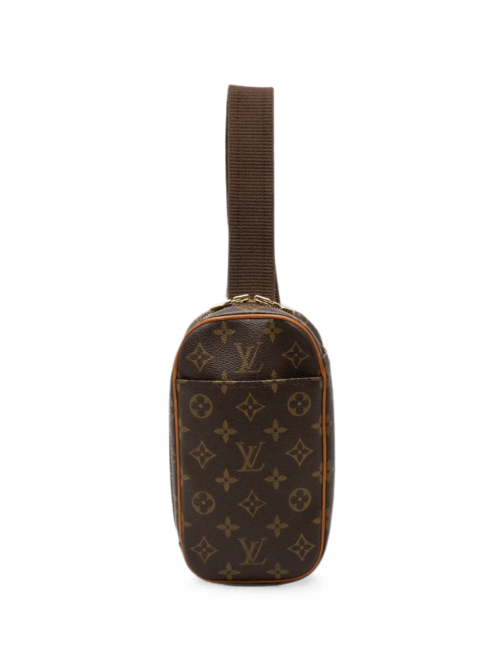 Louis Vuitton Pre-Owned Borsa a tracolla Pochette Gange con monogramma 2003 - Marrone