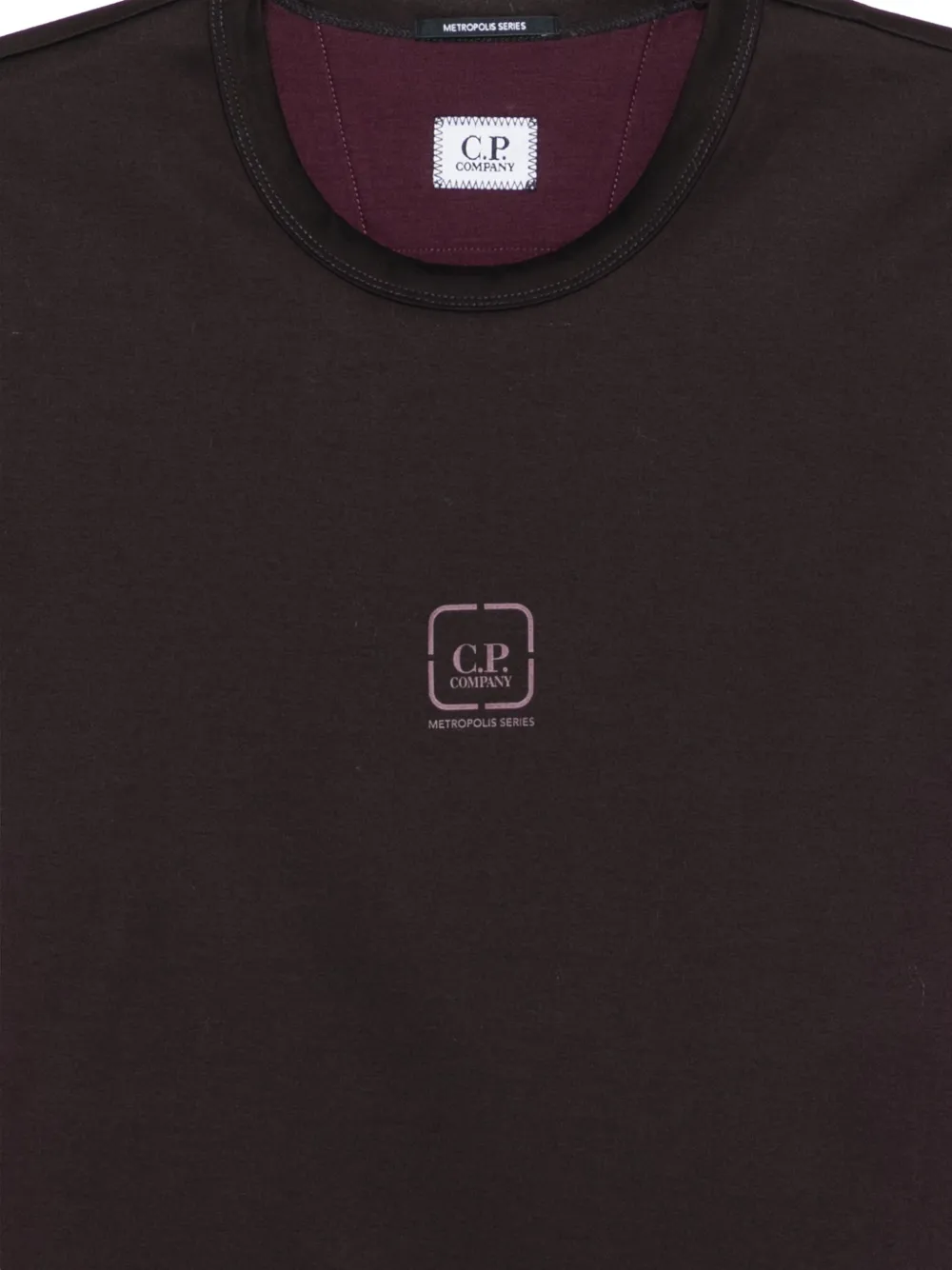 C.P. Company Metropolis Series T-shirt met logo-print Paars
