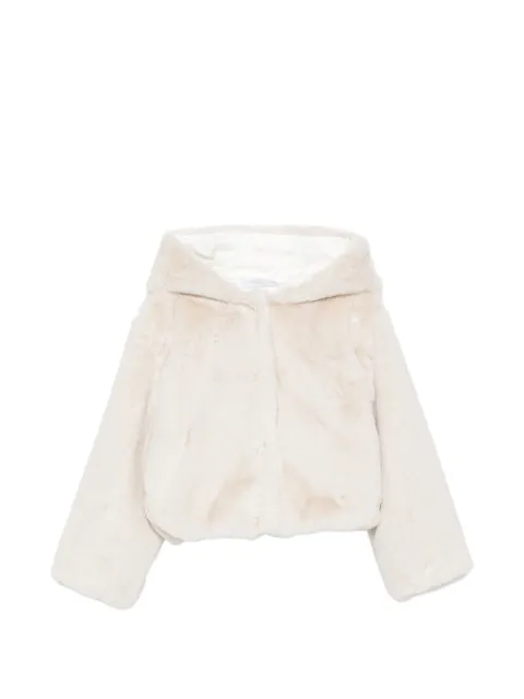 Colorichiari faux-fur hooded jacket