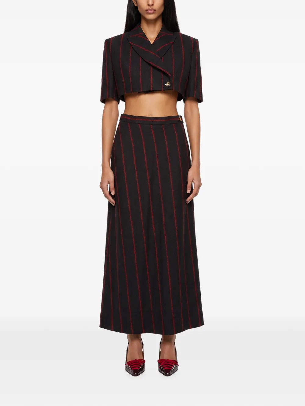 Vivienne Westwood Infinity maxi-rok Grijs