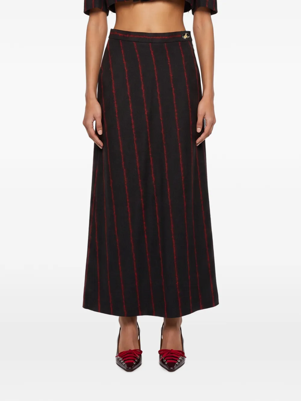 Vivienne Westwood Infinity maxi-rok Grijs