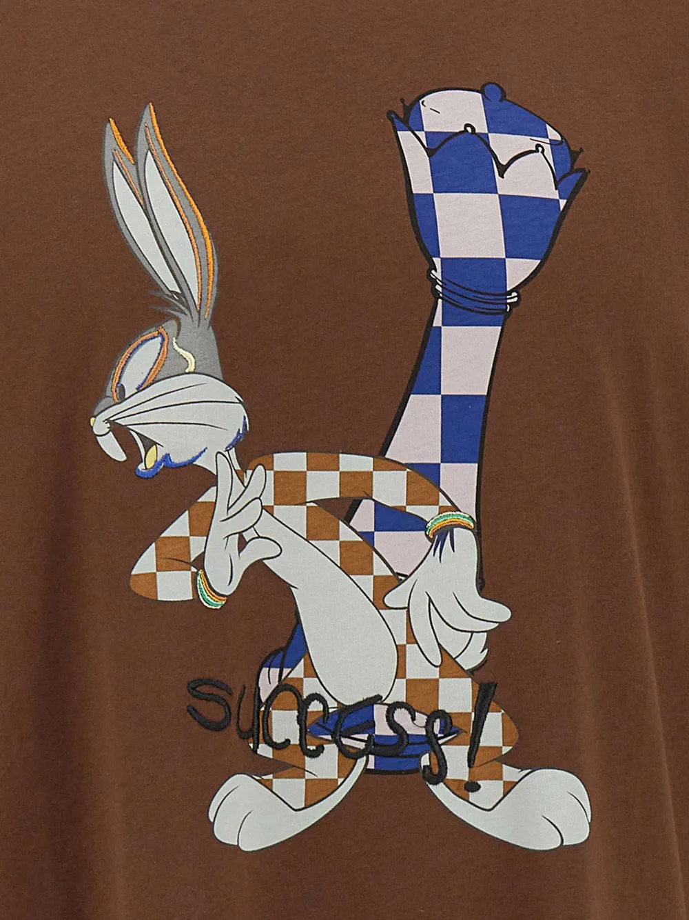 Iceberg T-shirt met Bugs Bunny print Bruin