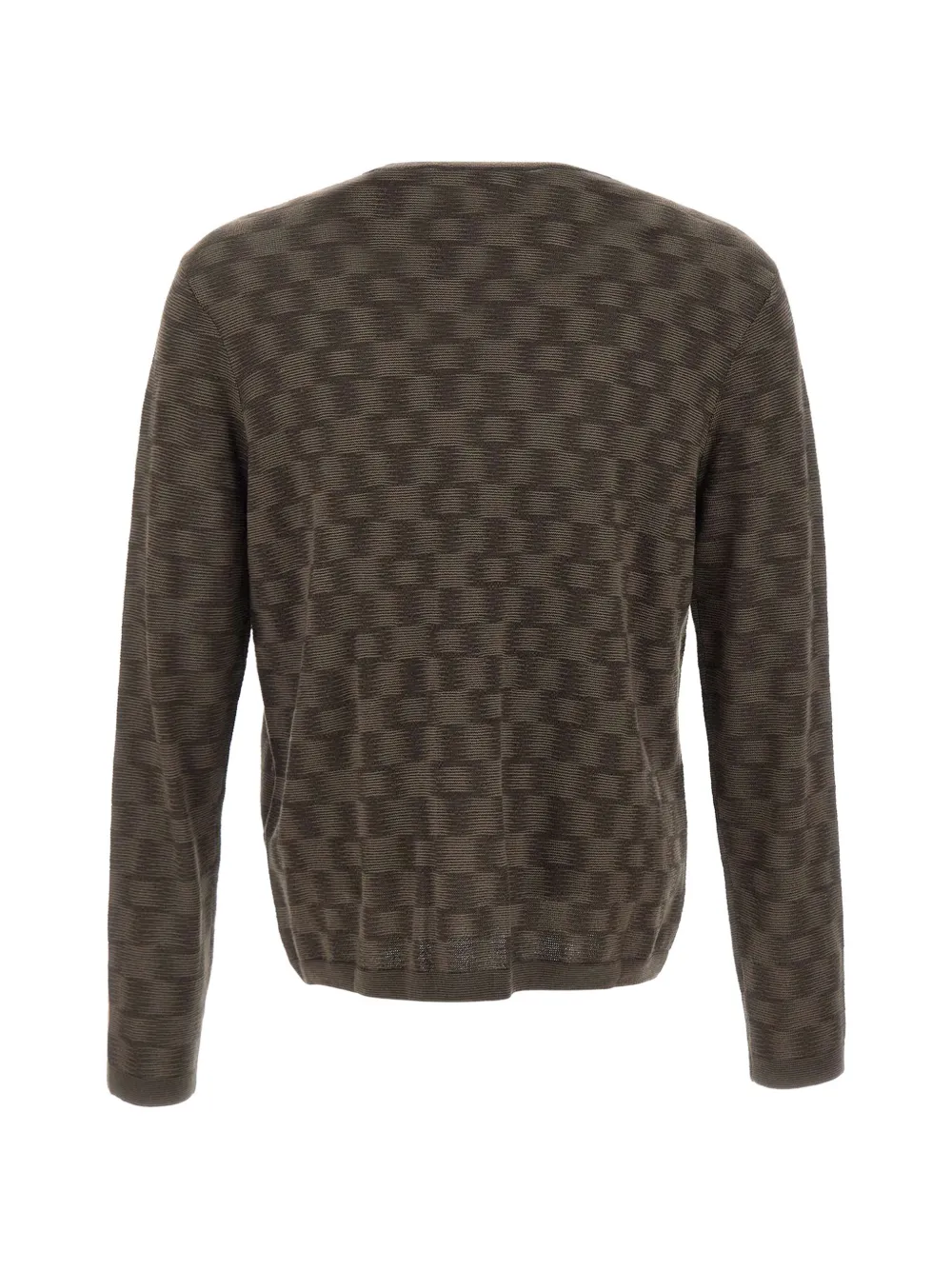 Emporio Armani Trui met ronde hals Bruin