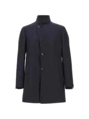 Tagliatore カシミアコート | ブルー | FARFETCH JP