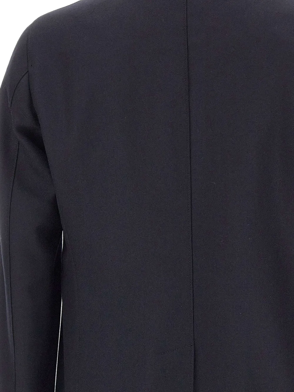 Tagliatore Gordon wollen jas met knopen Blauw